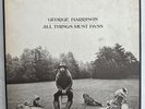 George Harrison All Things Must Pass 1970 Vinyl LP Record. ORIGINAL POSTER. Mint