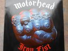 LP MOTÖRHEAD Iron Fist, 1st EU, 1982, EX+/MINT-
