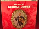 The Best Of George Jones 1963 UK Mono Vinyl LP compilation Lonesome Old Town