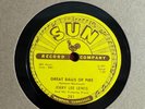 78Rpm, Killer Rockabilly, Jerry Lee Lewis 'Great Balls Of Fire' US Sun E