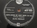 ELVIS PRESLEY - Santa Bring My Baby Back. UK RCA 78' 1957. Rock & Roll. Nm  Rare
