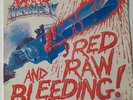 Blood Money Red RAW And Bleeding Vinyl Album 1986 Ebony Records EBON 41