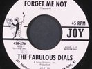 FABULOUS DIALS: forget me not / bossa nova stomp JOY 7