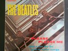 BEATLES - Please Please Me 63 Press Large Stereo Cover - Black & Yellow Label