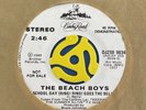 THE BEACH BOYS School Day (Ring Ring Goes The Bell) Canada Demonstration WLP 45