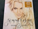 BRITNEY SPEARS FEMME FATALE URBAN OUTFITTERS CLEAR VINYL GOLD WHITE SPLATTER NEW