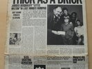 Jethro Tull/Thick As A Brick/1972 Chrysalis LP/Newspaper Sleeve
