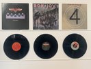 Aerosmith Rocks Bon Jovi Slippery When Wet Foreigner 4 Classic Rock 3 LP Lot