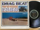 THE DE-FENDERS DRAG BEAT RARE 1963 VINYL MONO 1ST PRESS SURF HOT ROD GARAGE EX