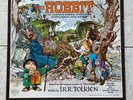 RARE 1977 COMPLETE The Hobbit book/2 record/transfer box set