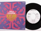 Rock 45 ALICE COOPER Be My Lover WARNER BROS germany promo picture sleeve j