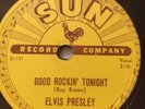 ELVIS PRESLEY GOOD ROCKIN' TONIGHT 78RPM SUN 210 FIRST PRESS E