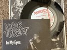 Minor Threat In My Eyes AWESOME SHAPE EX Blue Labels