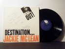 JACKIE McLEAN LP Destination Out 1963 Blue Note stereo Signed    jazz  vinyl