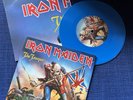 IRON MAIDEN THE TROOPER 7'' SINGLE 2005 Blue Vinyl Plus Poster Limited Edition
