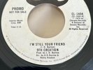The 9th Creation ‎– Skin It Back, 1974 Clarama Rare promo 7” vinyl. Free uk post