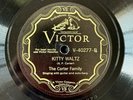 The Carter Family - Victor V-40277 78 RPM “Kitty Waltz” Fantastic  Atlanta 1929