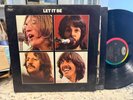 THE BEATLES LET IT BE NICE VG+ VINYL LP Rainbow 1983 Capitol Original  SW 11922