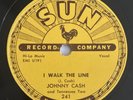 Johnny Cash – I Walk The Line / Get Rhythm – SUN 241 Sun Records 78 RPM