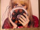 sabrina carpenter signed vinyl fruitcake