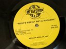 BLACK SABBATH METAL SHOP #169 Radio Show Music Interview 4/24/1987 w/sheets