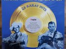 Hank Williams Sr & Jr 24 Karat Hits Double Vinyl 2 LPs