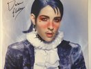DORIAN ELECTRA Flamboyant 2021 LP SIGNED Blue Vinyl Record BRAND NEW