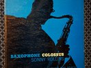 JAZZ Sonny Rollins Saxophone Colossus LP Prestige PRLP 7079 Mono DG RVG