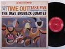 DAVE BRUBECK QUARTET Time Out COLUMBIA LP VG+ stereo 2-eye x