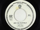 Garage Beat 45 - David Bowie - And I Say To Myself - Warner Bros. - promo