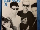X-Blue Spark/Dancing With Tears In My Eyes Pic Sleeve prod Ray Manzarek  Rare