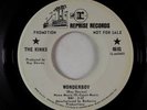 Rock 45 - Kinks - Wonderboy - Reprise - VG+ promo