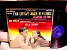 THE GREAT JAZZ SINGERS MARTHA TILTON LEE WILEY HALO LP 50269 RARE 1959 RARE