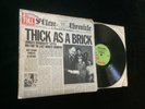 Jethro Tull - Thick As A Brick - UK Vinyl LP - Newspaper Sleeve - 1st Repress