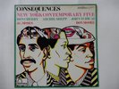 New York Contemporary Five Consequences Fontana 195J-25 Japan  VINYL LP