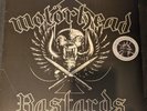 MOTORHEAD BASTARDS Black And White Splatter Vinyl LP EX- NM