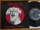 Blitzkrieg – Animals In Lipstick 1983 7” Sexual Phonograph – SPH 2 Punk
