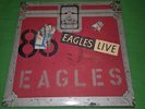The Eagles - Live 1980 Double Gatefold Record LP Vinyl  with Large Poster
