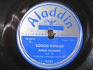 AMOS MILBURN - BOOGIE WOOGIE / SHE'S GONE AGAIN - (ALADDIN 78 EX+)