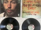 2 Richard & Linda Thompson Vinyl LPs Pour Down Like Silver I Want To See .. Ex