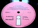 KING CRIMSON IN THE COURT OF MINT A2 B3 1st UK Pink Island PRESS Top Audio FRIPP