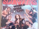 Scorpions World Wide Live Double Vinyl Record Set. Mercury Label Factory Sealed