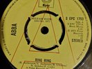 ABBA -Ring Ring-  1st Issue 1973 Promo /S EPC 1793 /  7” (Vinyl Record)
