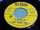 MARIE QUEENIE LYONS -PROMO-SEE AND DON'T SEE/DADDY'S HOUSE- NM  VINYL & EX AUDIO