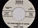 ALBERT KING: I’ve Made Nights By Myself US Bobbin Promo 45 NM HEAR