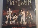 MANOWAR Into Glory Ride US 2nd Press Black & Red Labels Ed. 1983 RARE