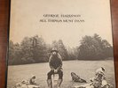 George Harrison Box Set LP All Things Must Pass 1970 Apple STCH 639 w/ Poster