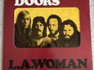 THE DOORS L.A. WOMAN - VG- Vinyl LP - 1971 EKS-75011 Die Cut Cover