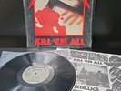 Metallica Kill Em All Lp Vinyl OG 1983 Press W/Shrink/Insert EX/VG++ Wax