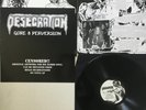 DESECRATION - Gore & Perversion LP Black Vinyl  Cannibal Corpse